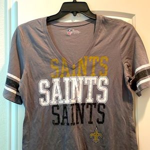 Women’s NFL V-neck New Orleans Saints shirt